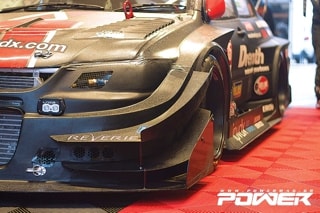 Time Attack Mitsubishi Lancer EVO Black Mamba 980Ps